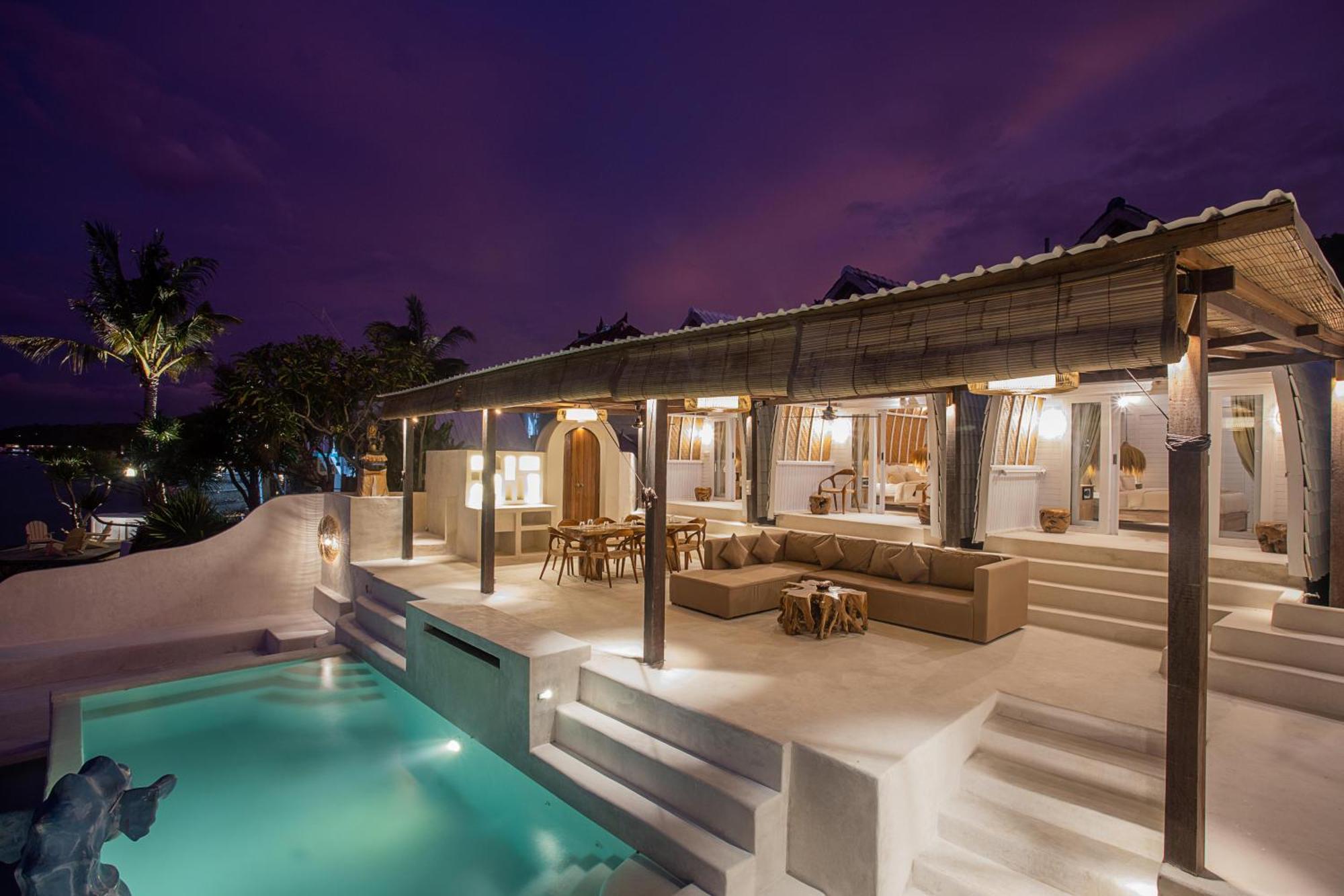 Aquavista Ceningan Hotel Lembongan Exterior photo